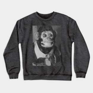 Crazy Cymbal Monkey Crewneck Sweatshirt